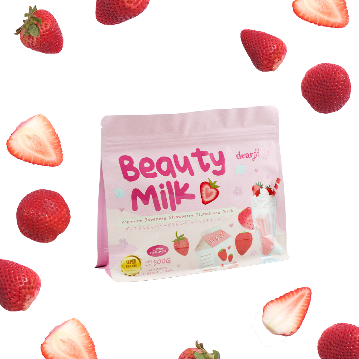 Dear Face Beauty Milk Ichigo 500g