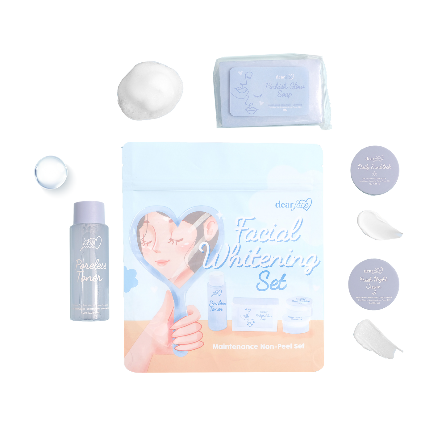 Dear Face Facial Whitening Set