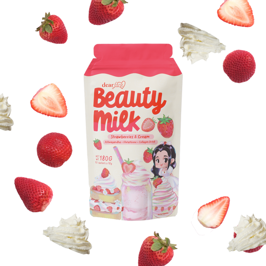 Beauty Milk Strawberries & Cream