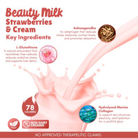 Beauty Milk Strawberries & Cream