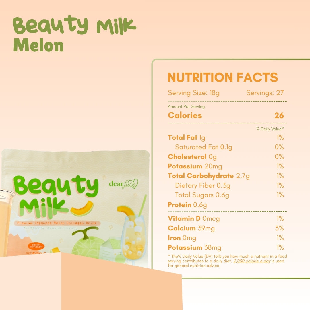 Beauty Milk Melon 500g