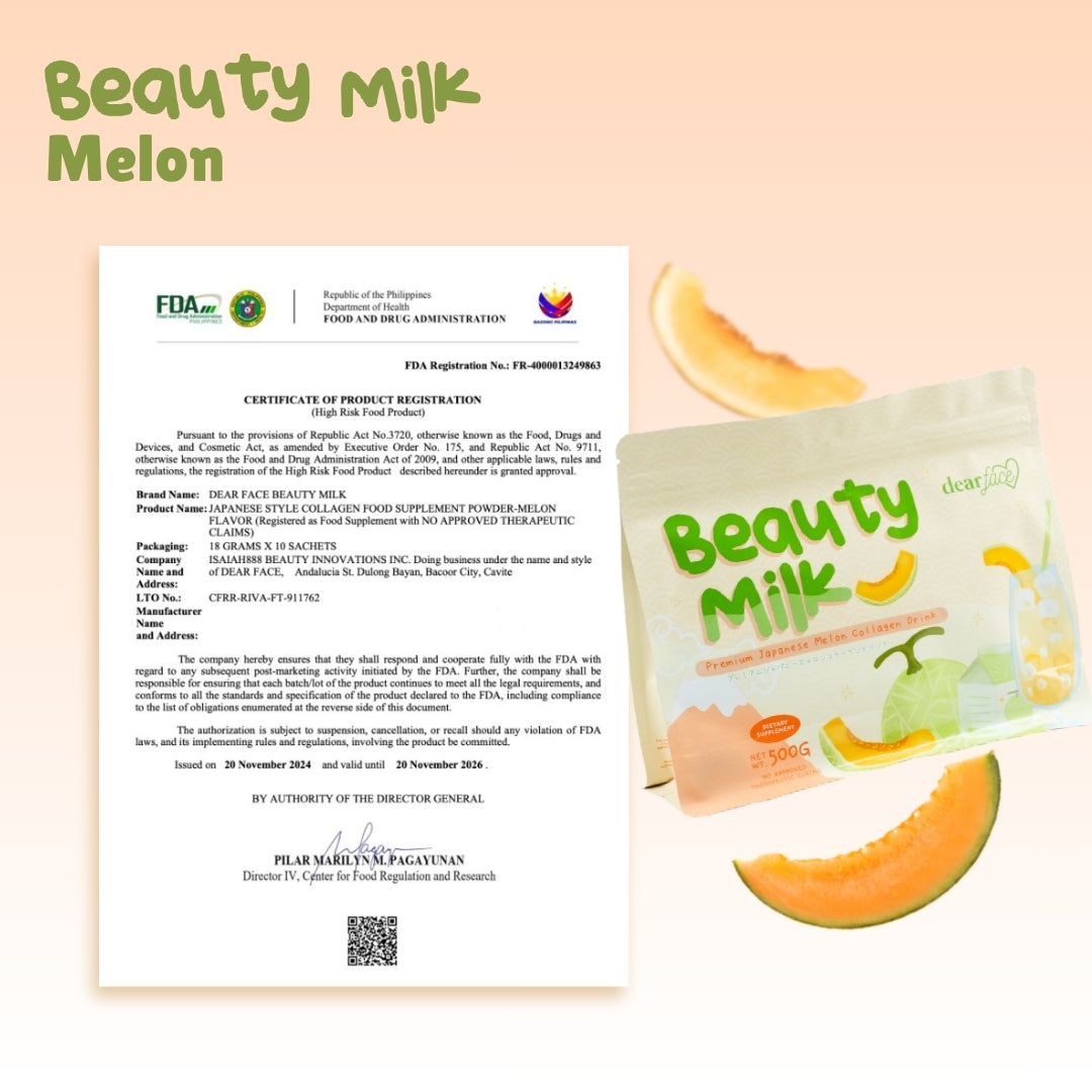 Beauty Milk Melon 500g