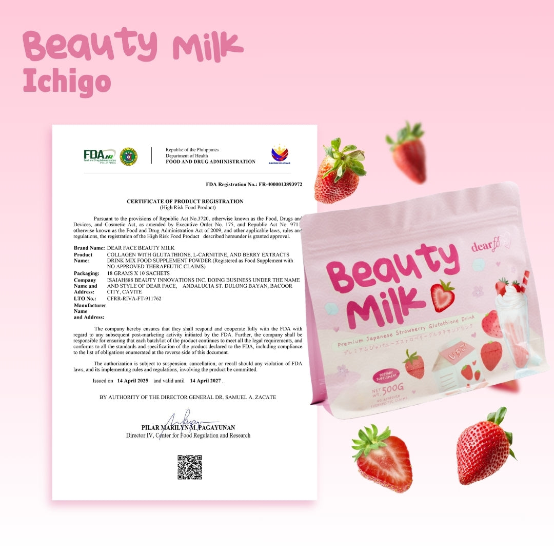 Beauty Milk Ichigo 500g
