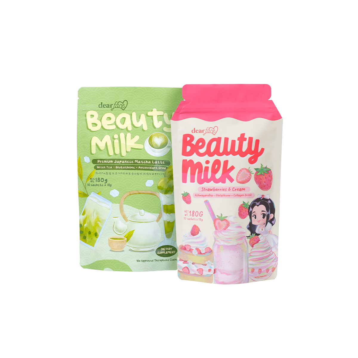 Beauty Milk Calm Antioxidant Duo