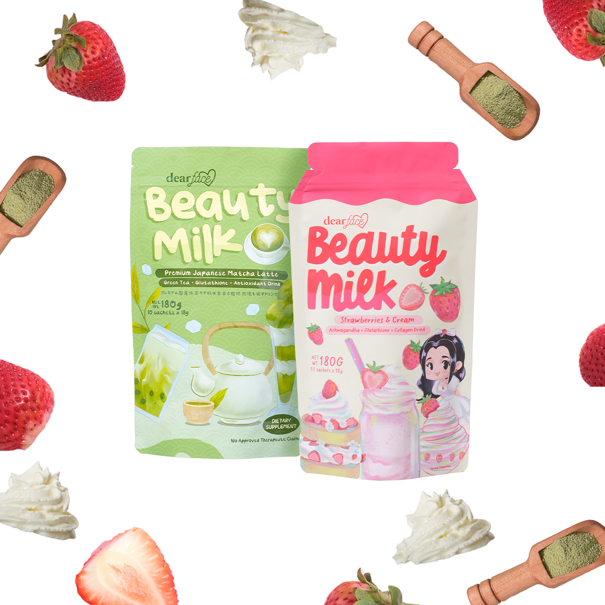 Beauty Milk Calm Antioxidant Duo