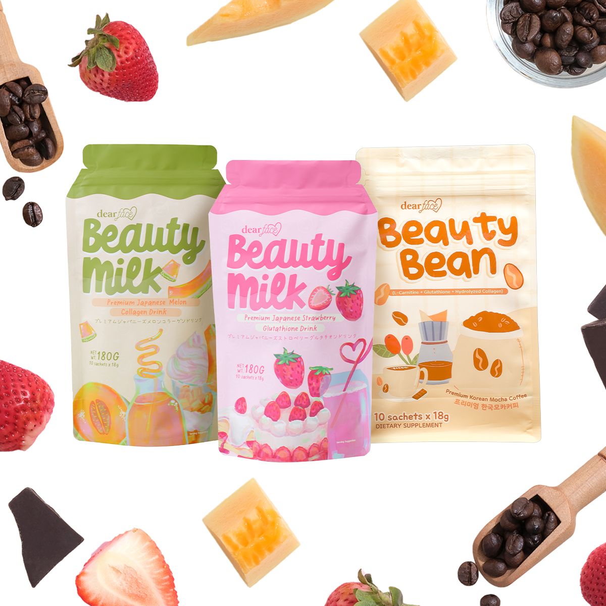 Beauty Milk All-Day Glow Trio