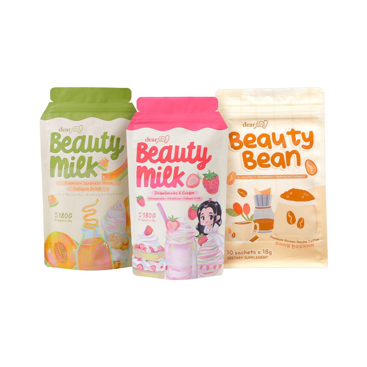 Beauty Milk Daily Balance Trio