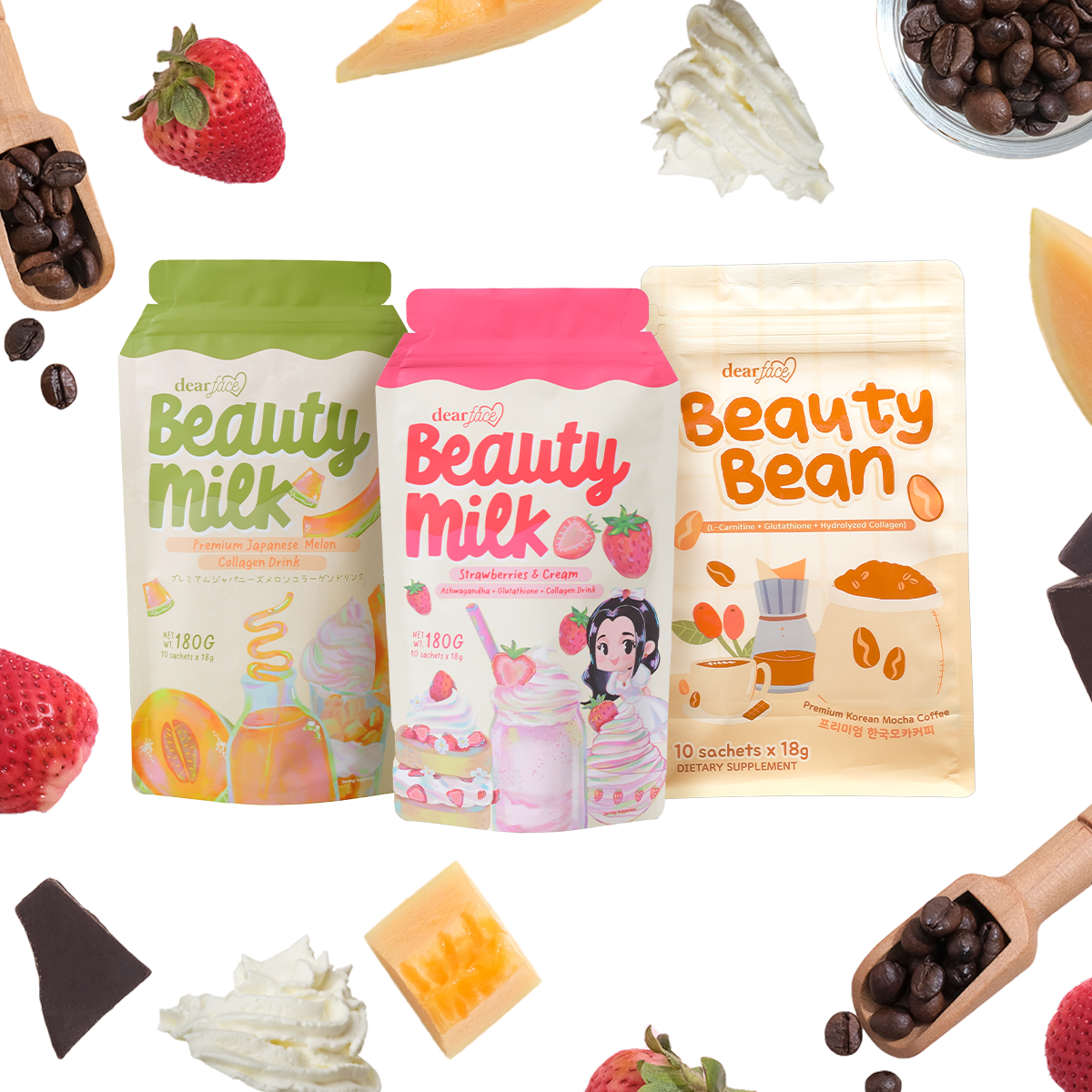 Beauty Milk Daily Balance Trio