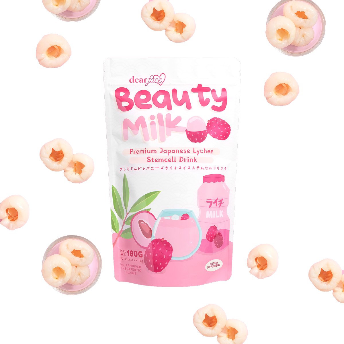 Dear Face Beauty Milk Lychee
