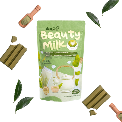 Dear Face Beauty Milk Matcha