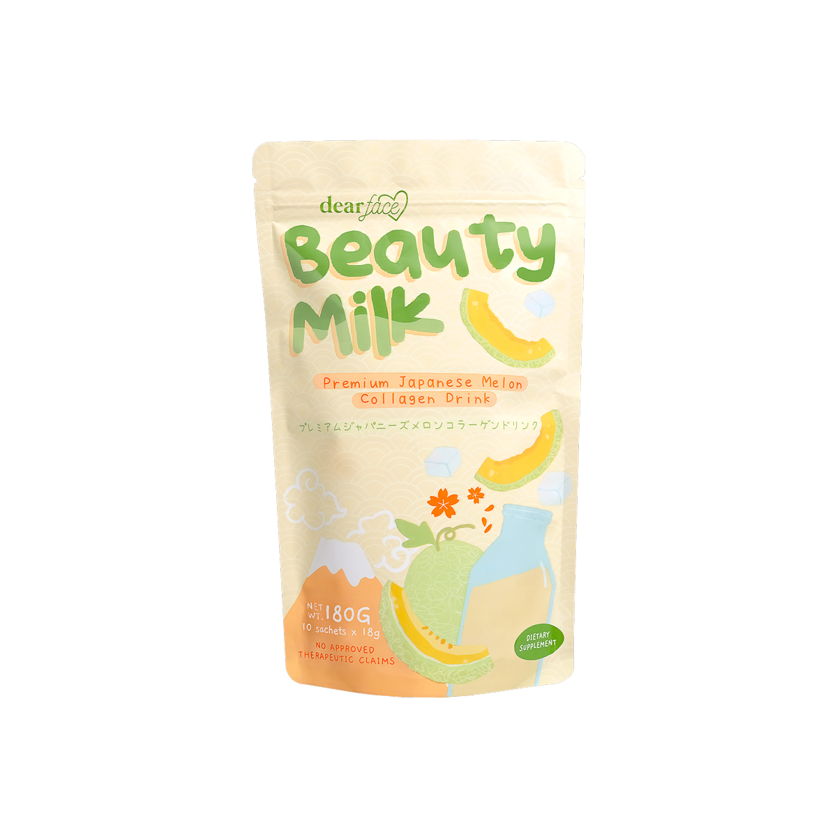 Dear Face Beauty Milk Melon