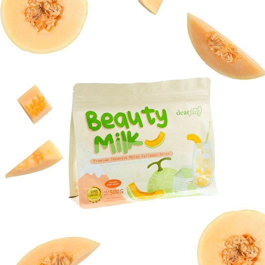 Dear Face Beauty Milk Melon 500g 