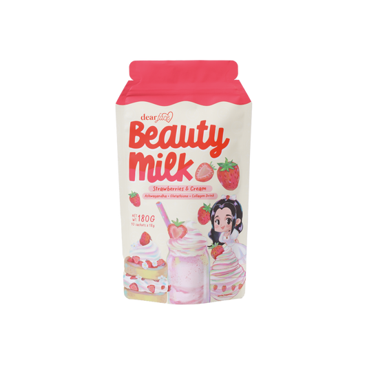 Beauty Milk Strawberries & Cream
