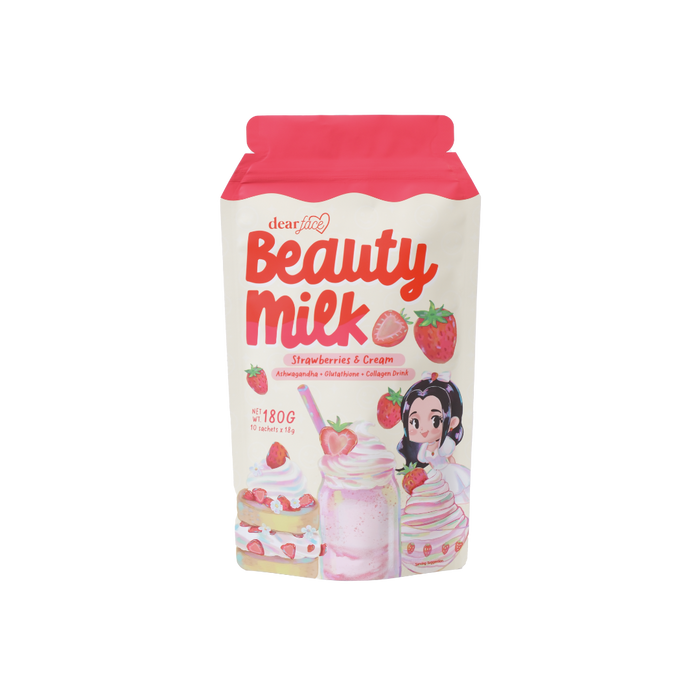 Beauty Milk Strawberries & Cream