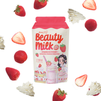 Beauty Milk Strawberries & Cream