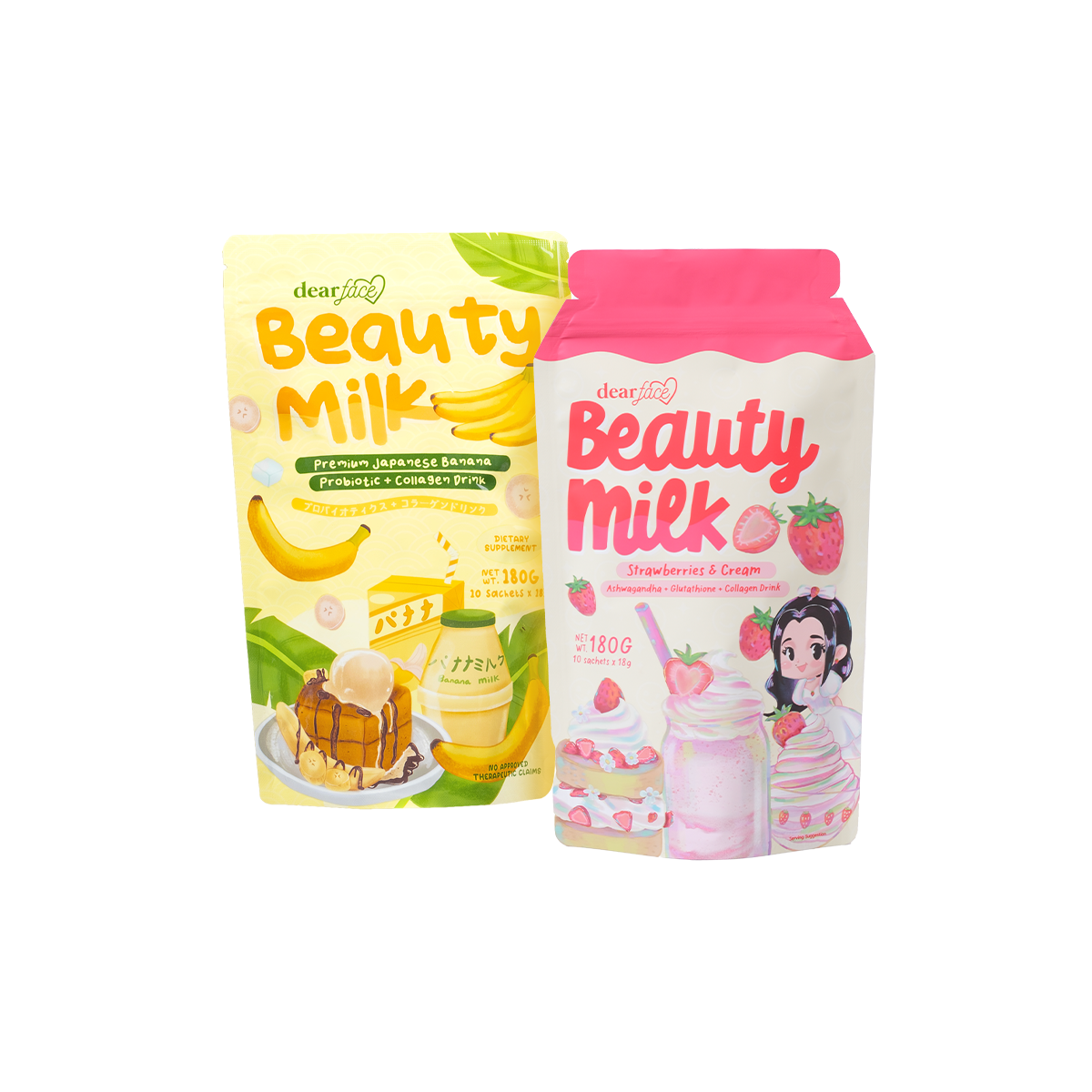 Beauty Milk Sleep & Soothe Duo