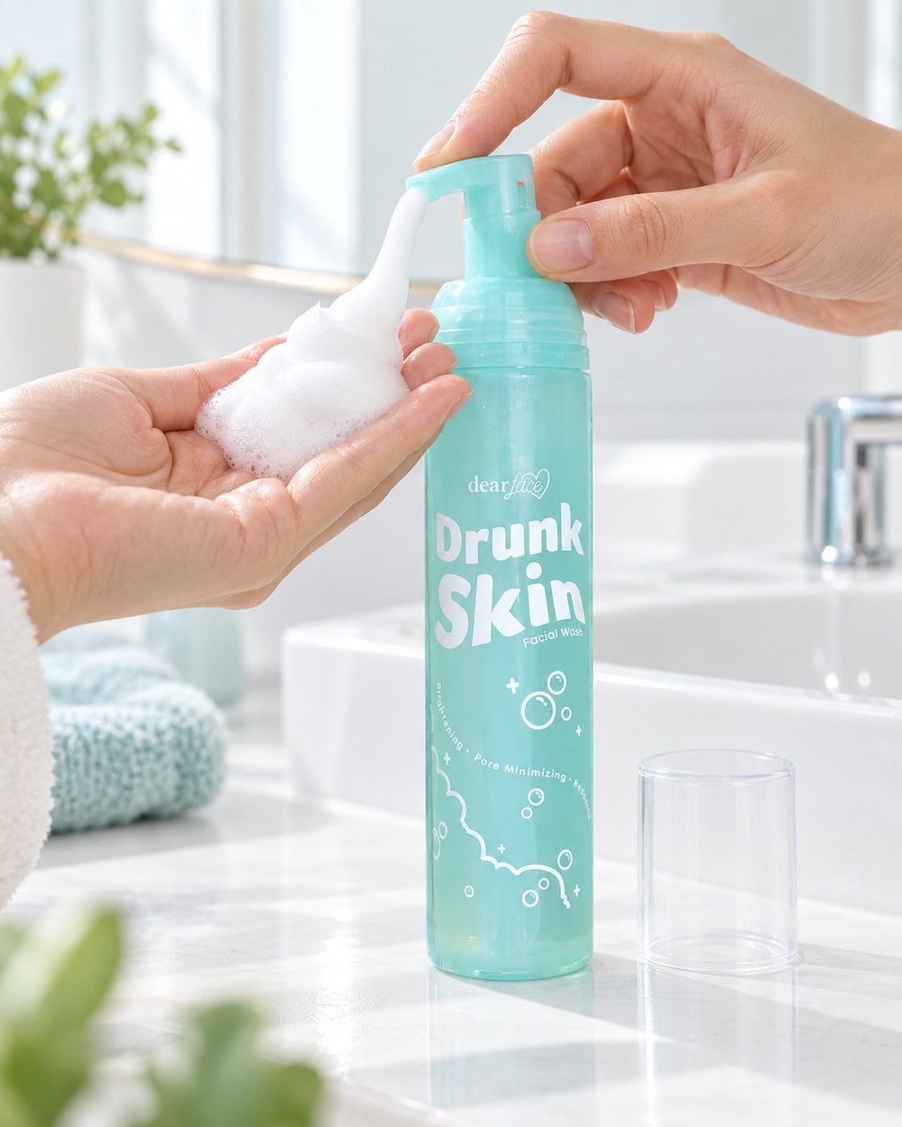 Dear Face drunk skin how to use step 1