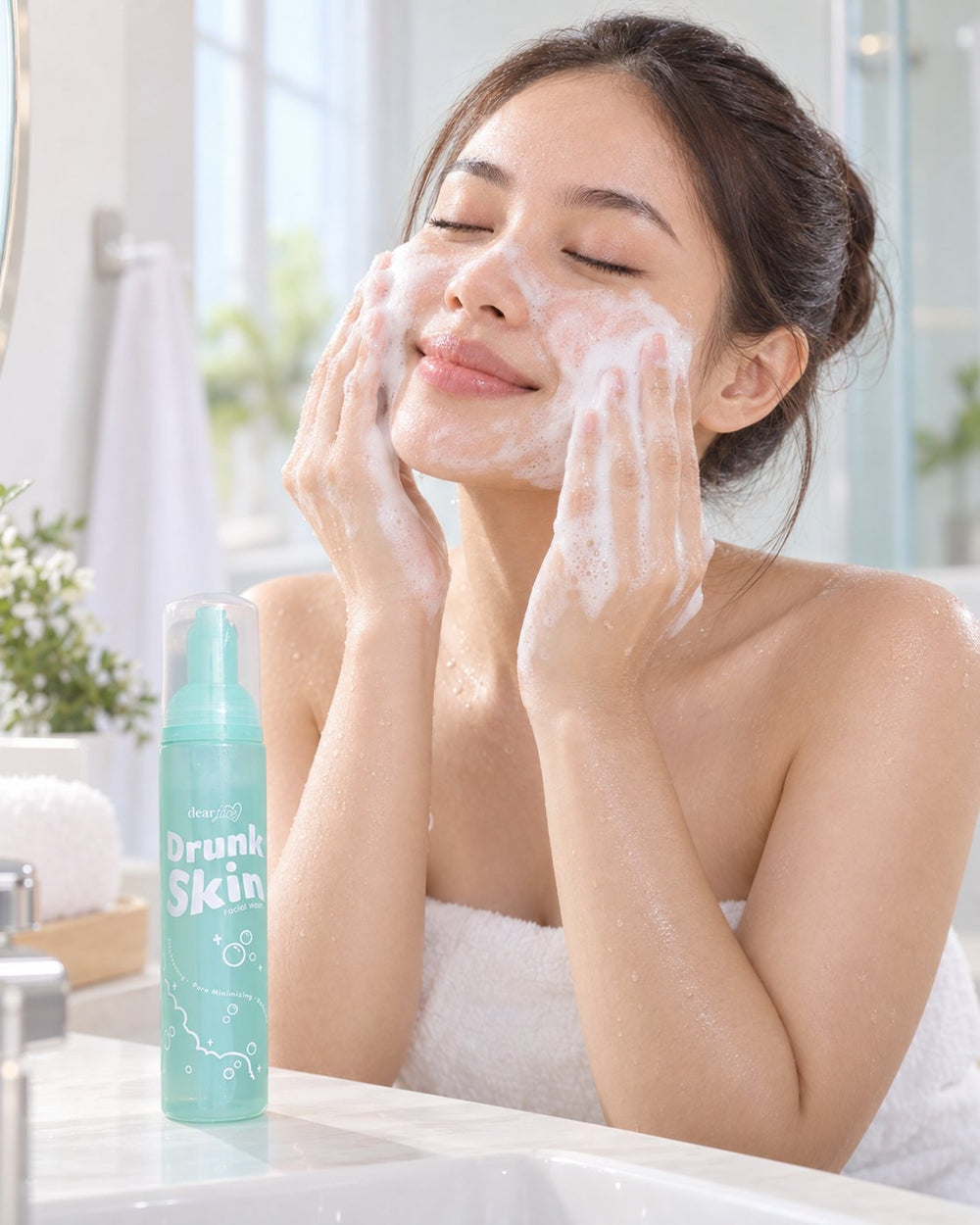 Dear Face drunk skin how to use step 2