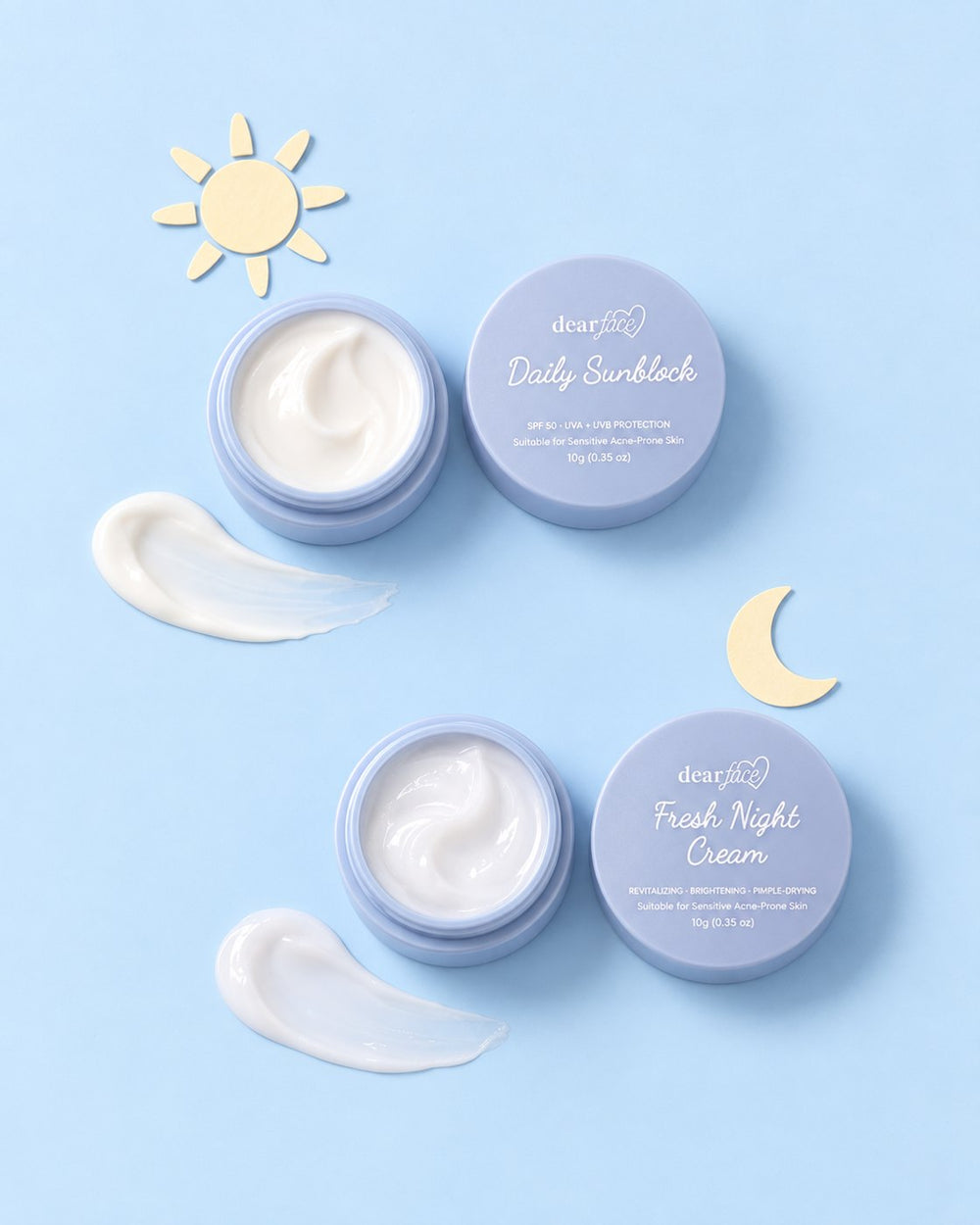 Dear Face facial whitening set how to use step 3