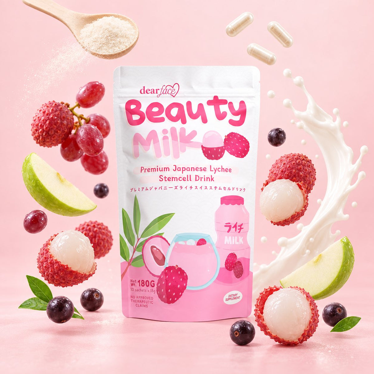 Dear Face lychee ingredients