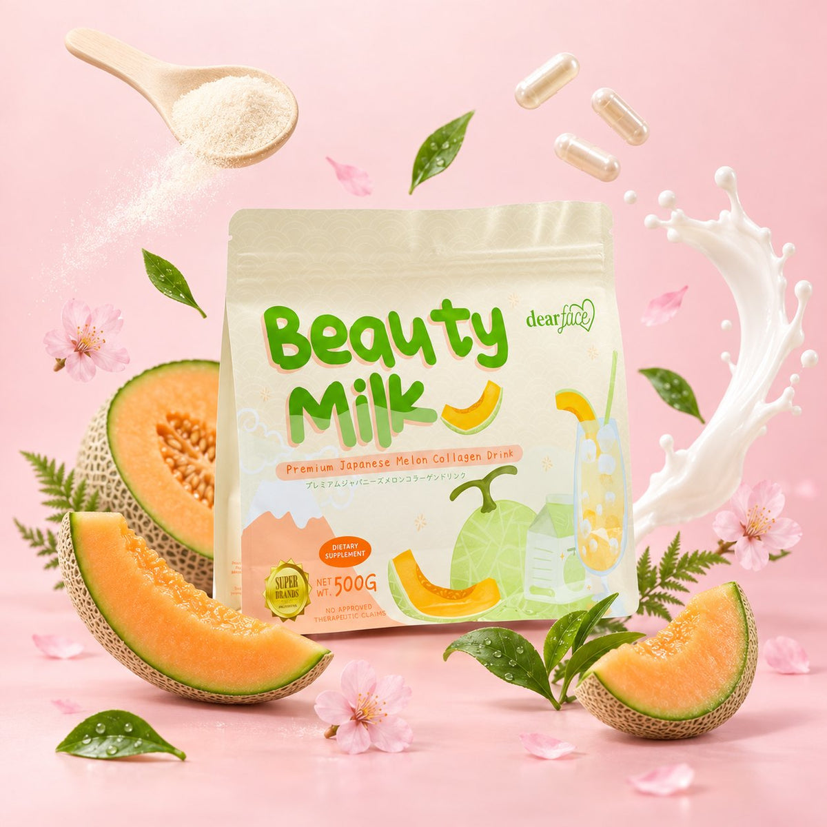 Dear Face melon 500g ingredients