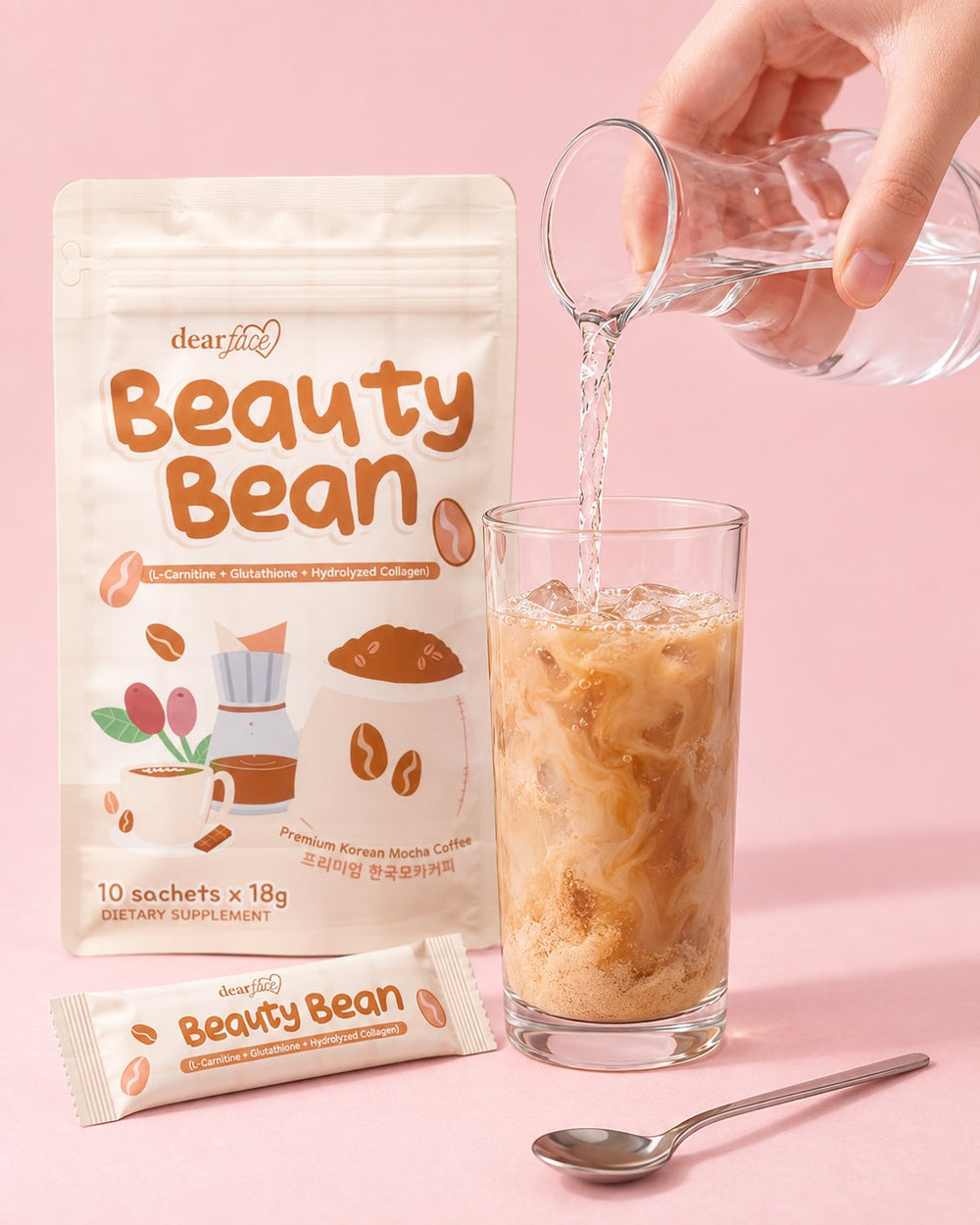 Dear Face mocha how to use step 2