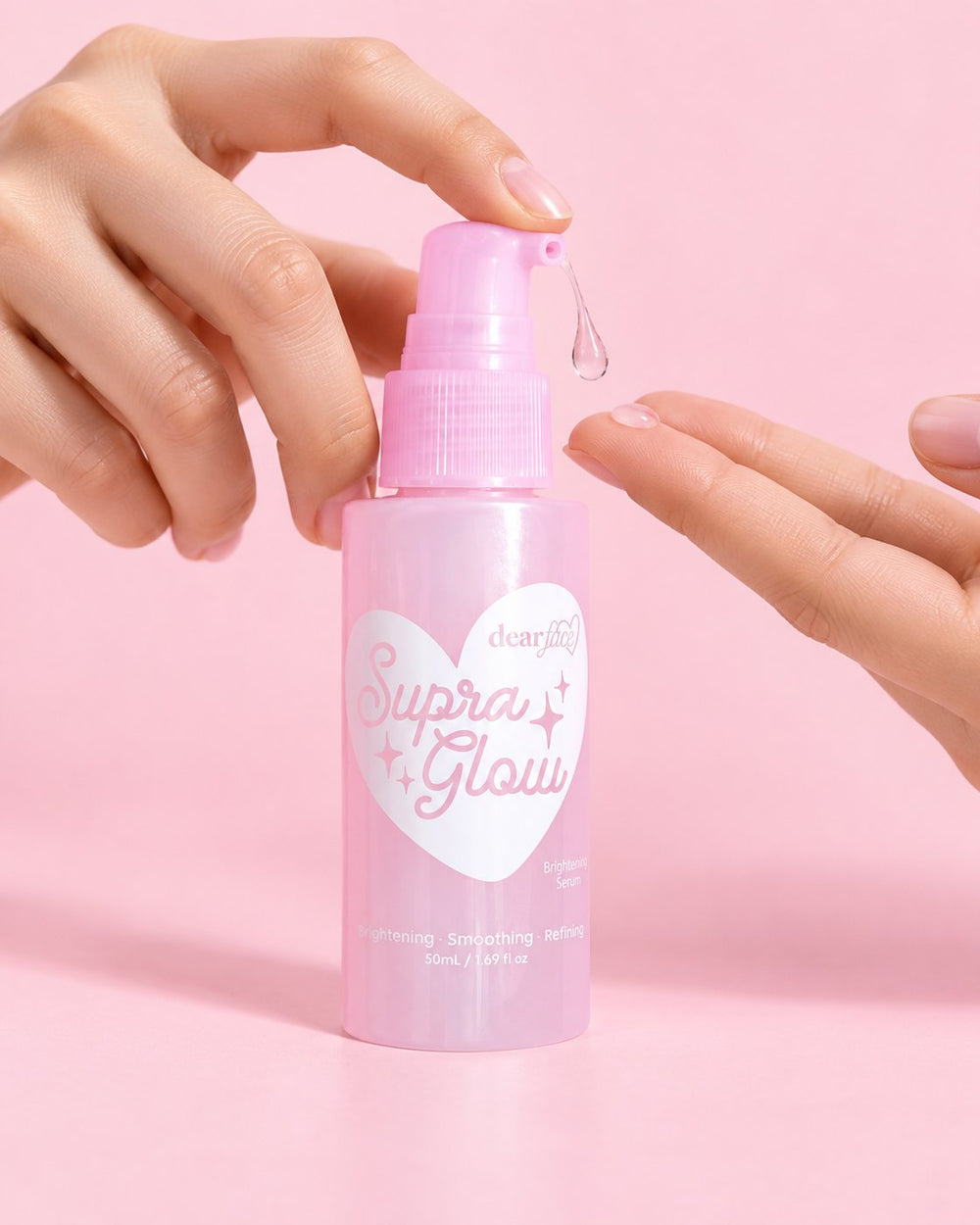 Dear Face supra glow serum how to use step 1