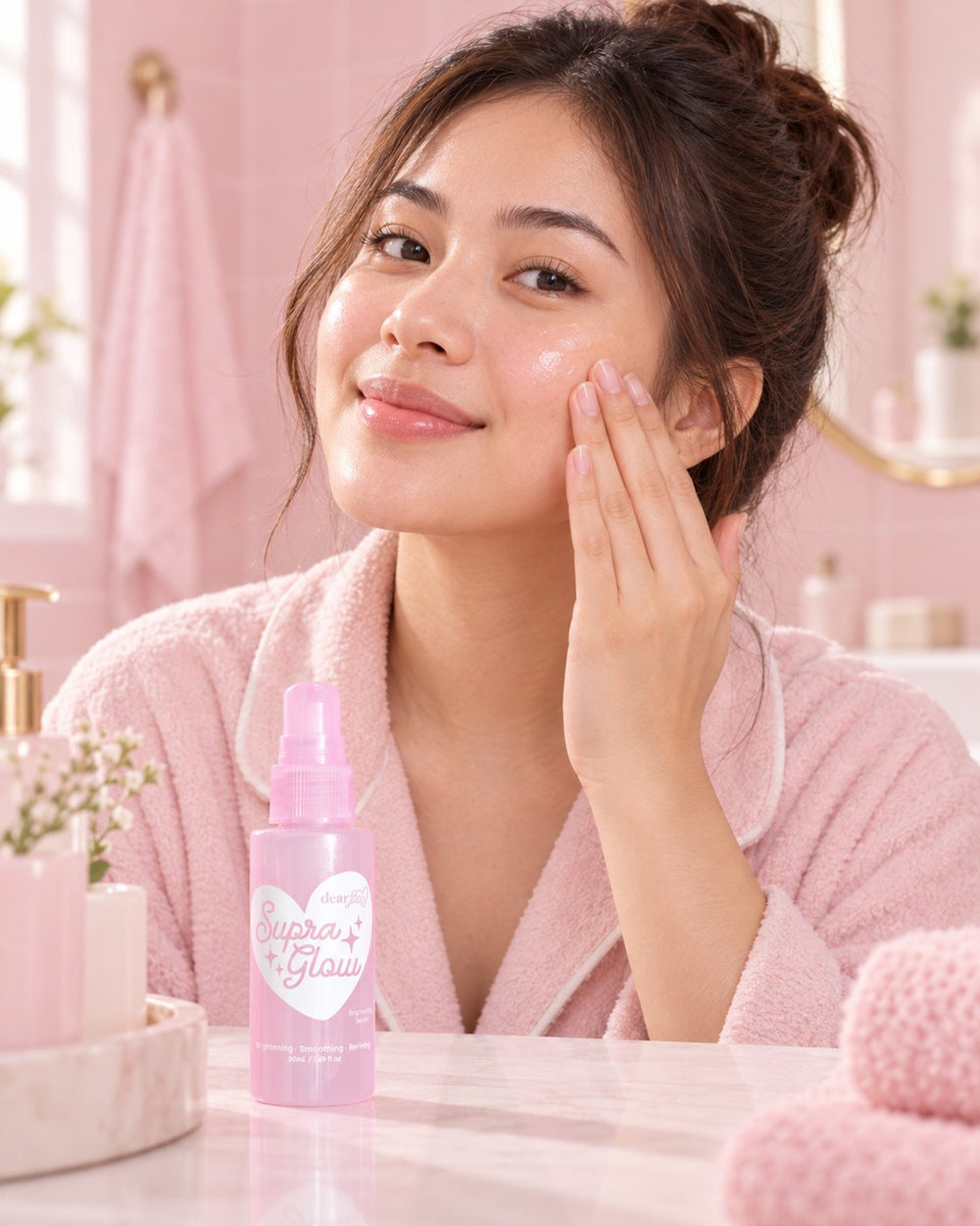 Dear Face supra glow serum how to use step 2